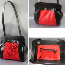 Handtas Jabuticaba. Cowhide and pigskin, handbag